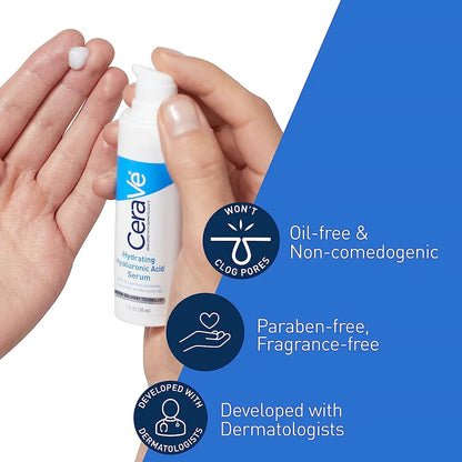 CeraVe Hydrating Hyaluronic Acid Serum 30ML