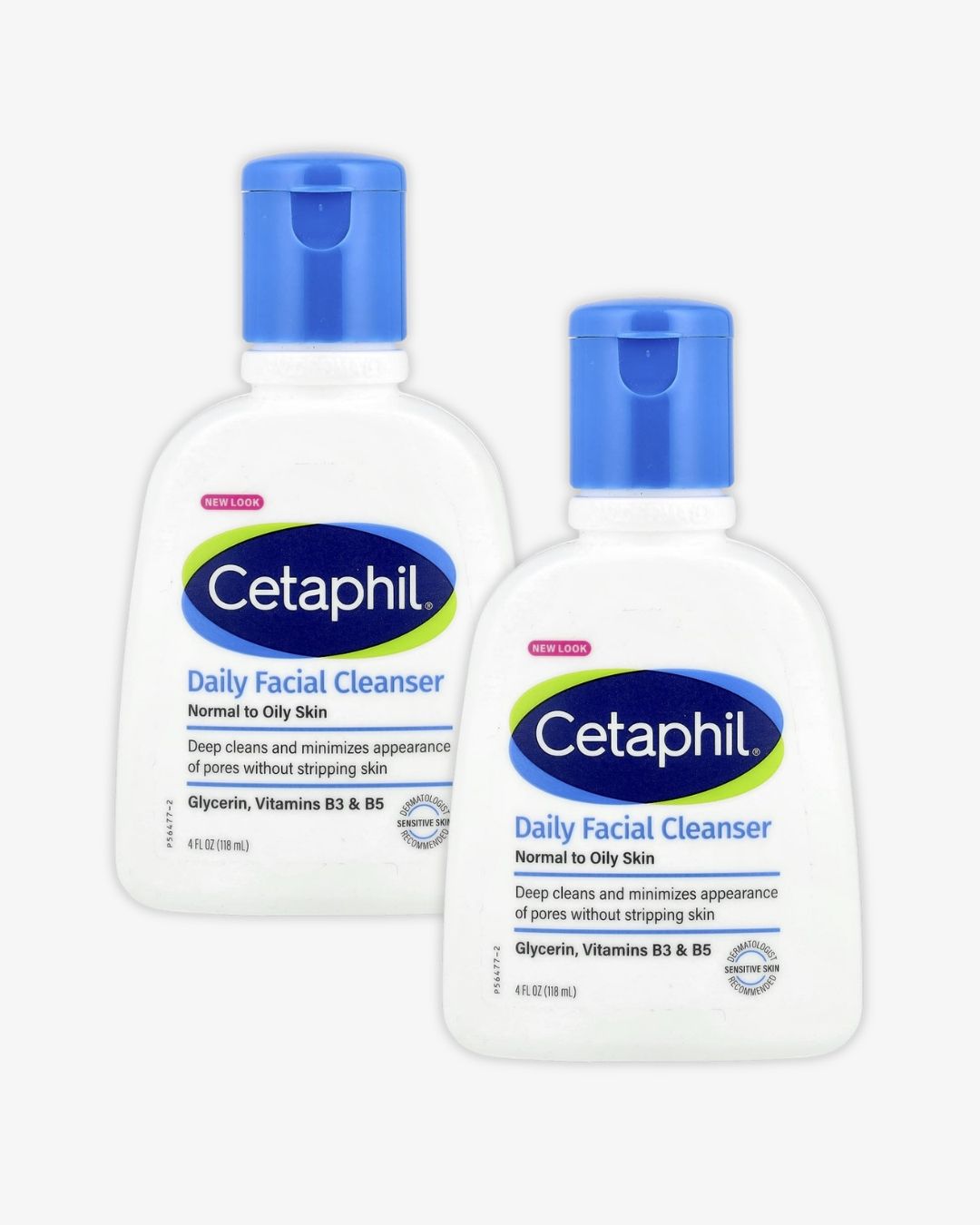 Pack of Two - Cetaphil Daily Facial Cleanser 118ml (4 fl oz)