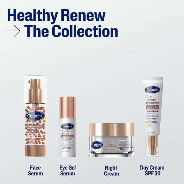 Cetaphil Healthy Renew Face Serum - 1 fl oz / 30 ml: Skin Tone Improvement, Sun Protection, Hydrating, Paraben-Free