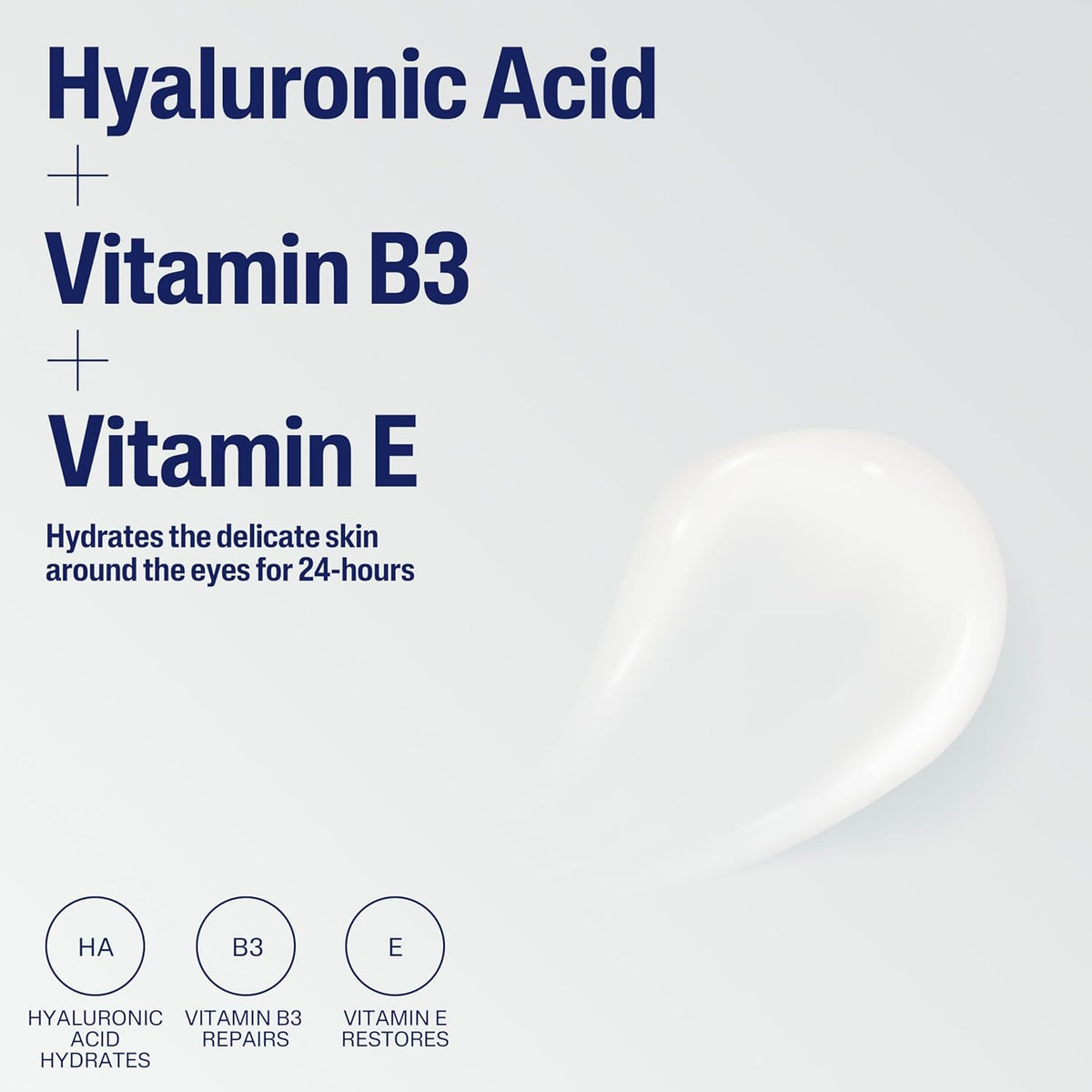 Cetaphil Hydrating Eye Gel-Cream 0.5 Oz
