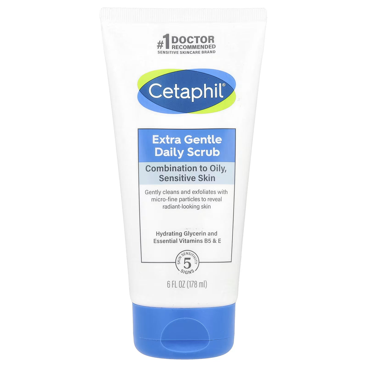 Cetaphil Extra Gentle Daily Scrub 6 fl oz (178 ml)