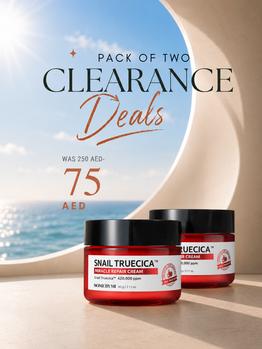 Pack of Two : Some By Mi Snail Truecica Miracle Repair Cream 60 g