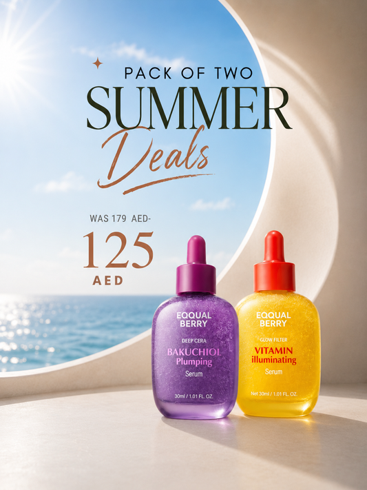 Pack of Two : Bakuchiol Plumping Serum & Vitamin Illuminating Serum