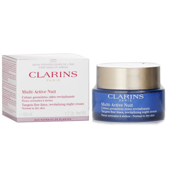 Clarins Multi-Active Night Cream - Normal to Dry Skin For Unisex 50 ml