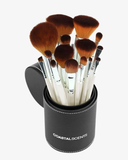Coastal 16 Piece Brush Set: Master the Art of Makeup