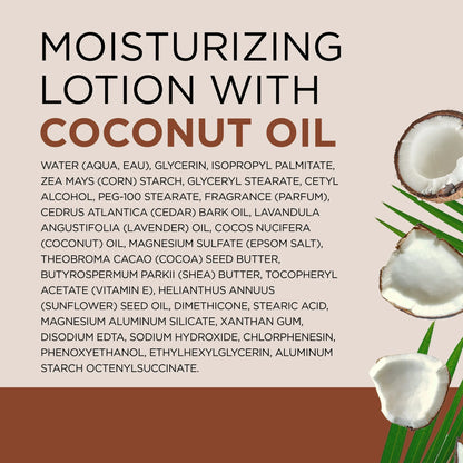 Dr Teal's Body Lotion, with Coconut & Essential Oils, 18 oz