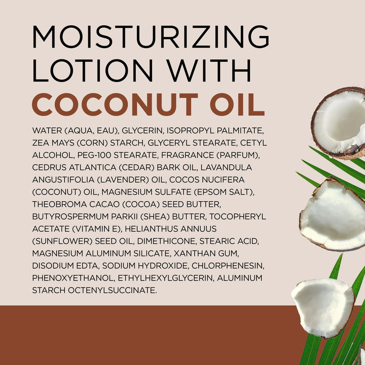 Dr Teal's Body Lotion, with Coconut & Essential Oils, 18 oz