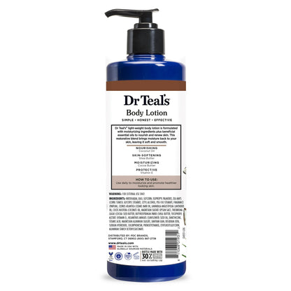 Dr Teal's Body Lotion, with Coconut & Essential Oils, 18 oz