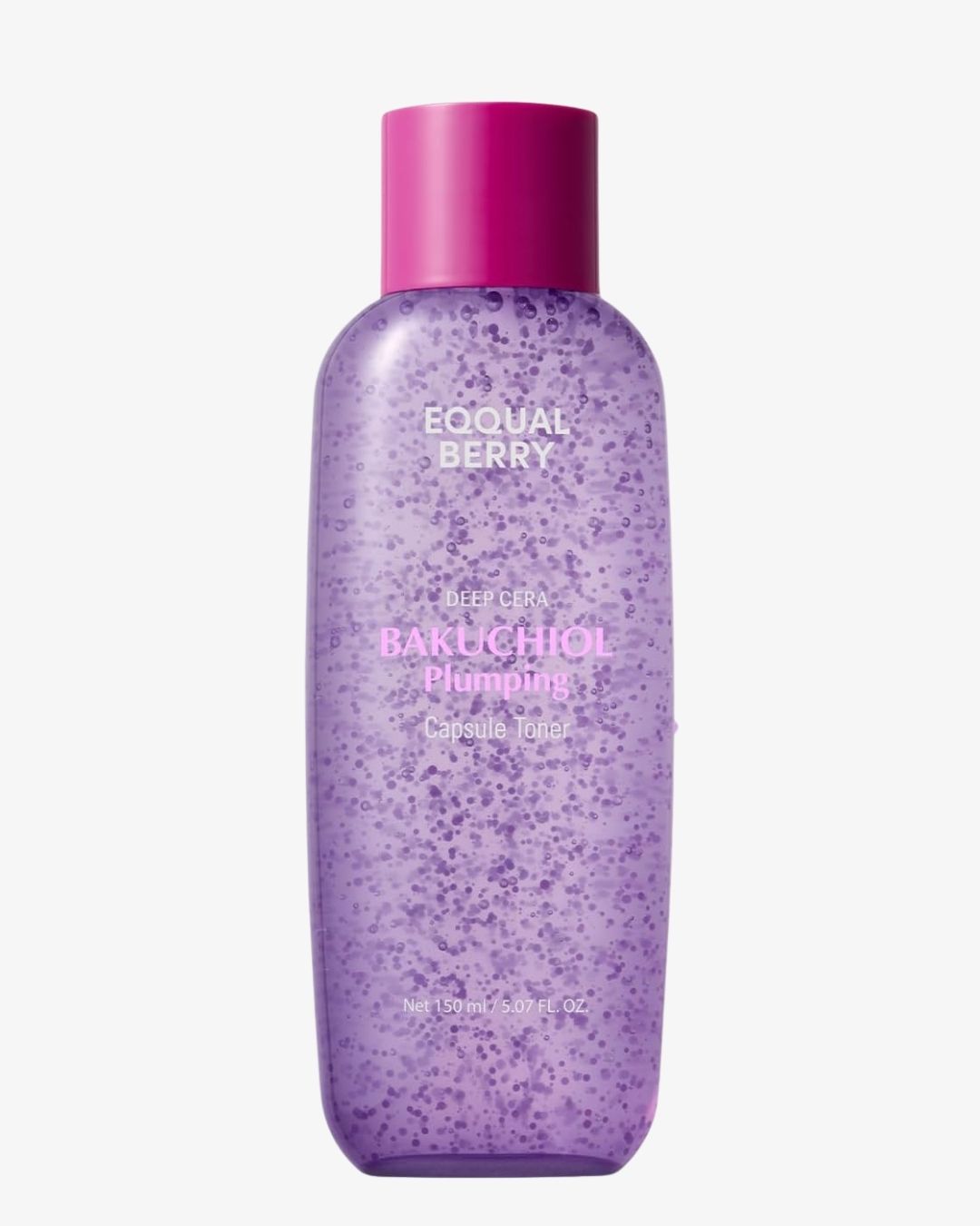 EQQUALBERRY Bakuchiol Plumping Capsule Toner, 150ml Jar