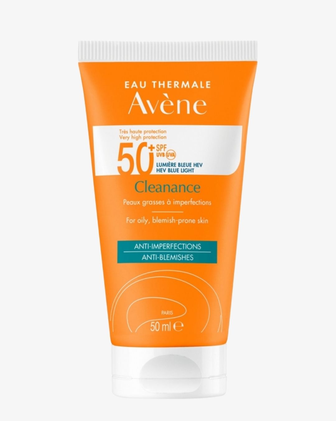 Eau Thermale Avene Very High Protection SPF50+ Cleanance Sunscreen for Oily, Blemish Prone Skin - 50ml Spray
