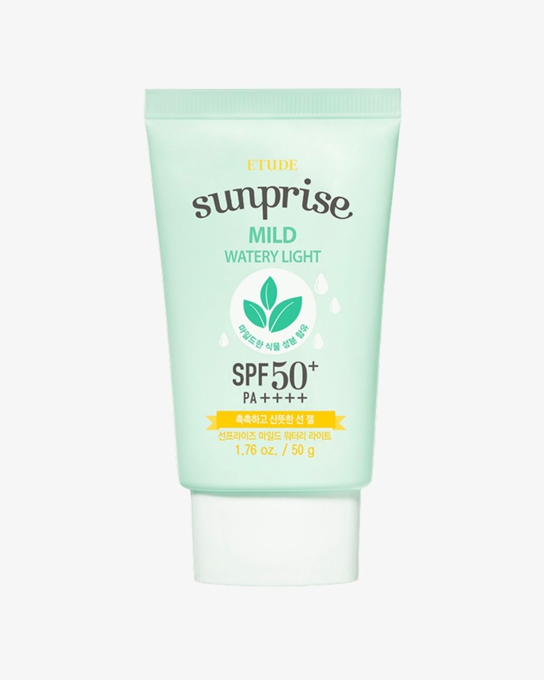 Etude Sunprise Mild Watery Light Sunscreen, SPF50+ PA+++, 50g
