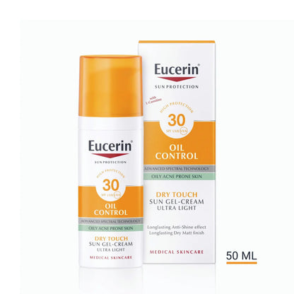 Eucerin Sun Face Oil Control Gel-cream Spf50 50ml