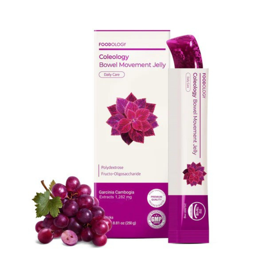 FOODOLOGY Coleology Grape & Prune Fiber Jelly – 10 Sticks