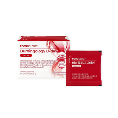 FOODOLOGY Burningology D-Day – Green Tea Extract & Botanical Blend, 10 Packets