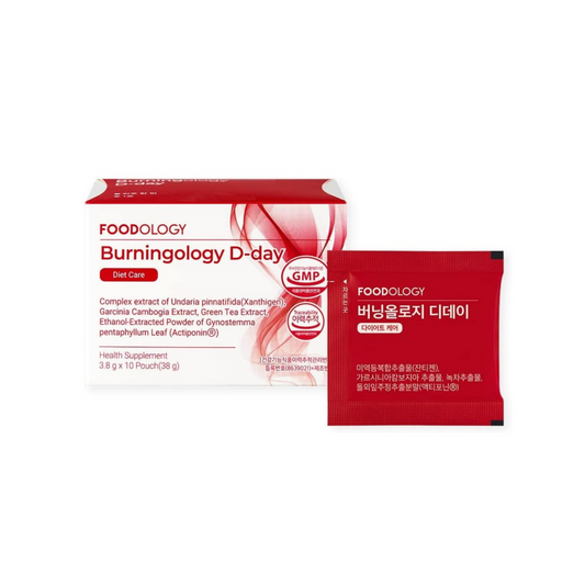 FOODOLOGY Burningology D-Day – Green Tea Extract & Botanical Blend, 10 Packets