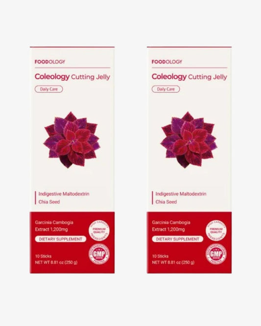 FOODOLOGY Coleology Cutting Jelly Pomegranate 10 Sticks – Pack of Two