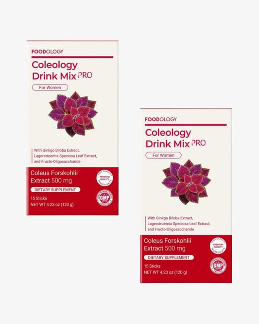 FOODOLOGY Coleology Drink Mix PRO 15 Sticks – Pack of Two