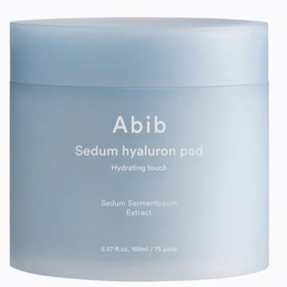 Abib Sedum Hyaluron Pad Hydrating Touch (75-Pieces 165 ml)