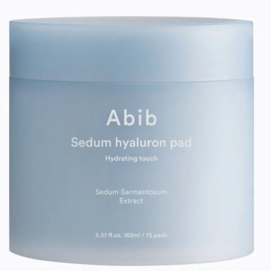 Abib Sedum Hyaluron Pad Hydrating Touch (75-Pieces 165 ml)