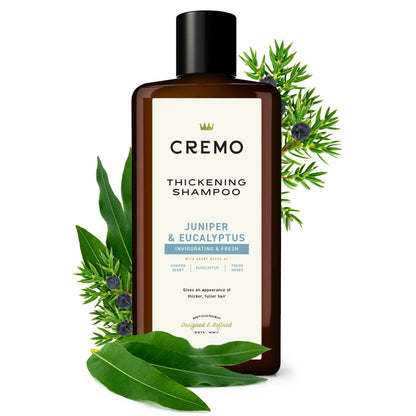 Cremo Barber Grade Juniper & Eucalyptus Shampoo 16 Oz