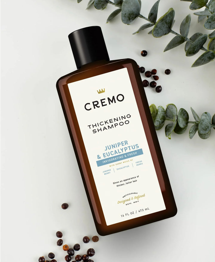 Cremo Barber Grade Juniper & Eucalyptus Shampoo 16 Oz