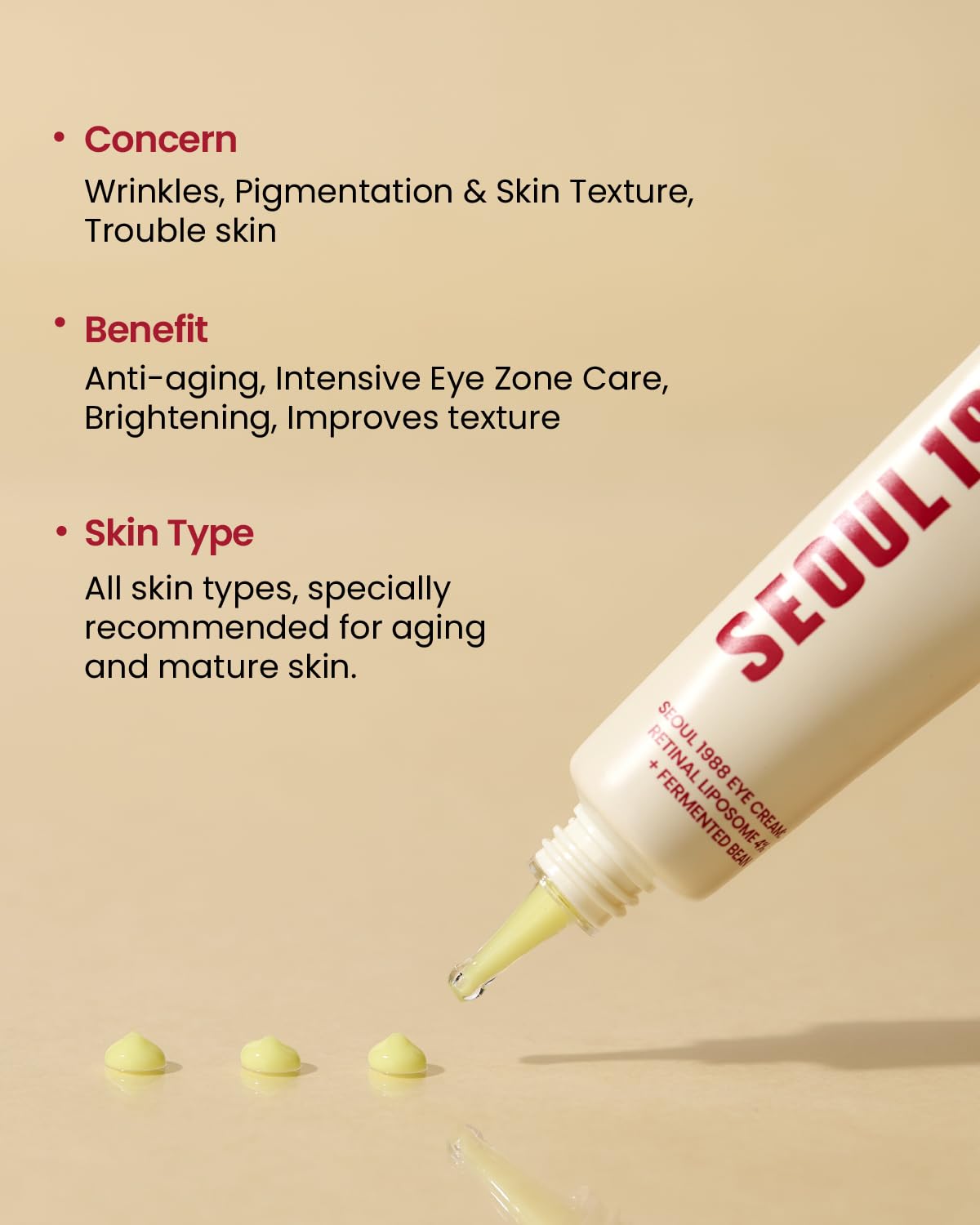 K-SECRET Seoul 1988 Retinal Liposome 4% Eye Cream