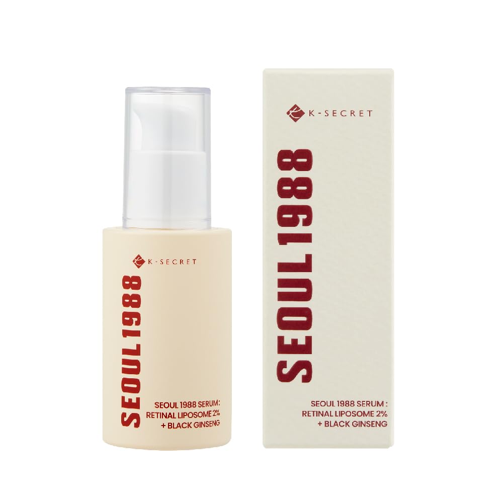 SEOU1988 serum bottle and packaging on a white background
