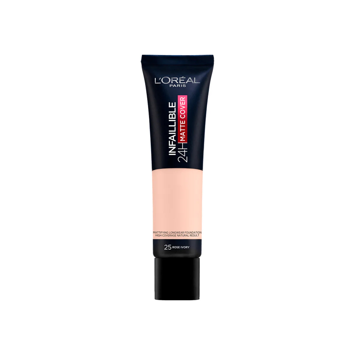 Infaillible 24H Matte Cover Foundation 25 ROSE IVORY