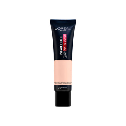 Infaillible 24H Matte Cover Foundation 25 ROSE IVORY