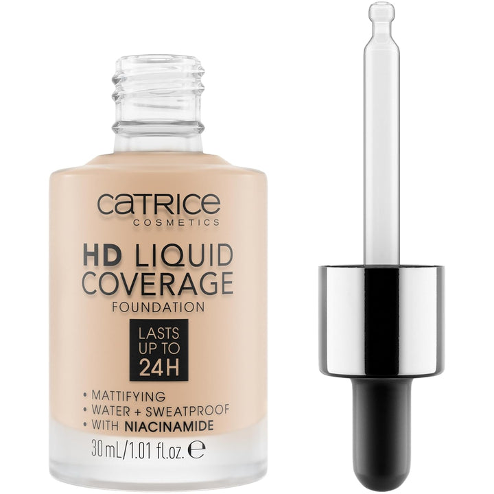 Catrice Hd Liquid Coverage Foundation 30 ML 010 Light Beige