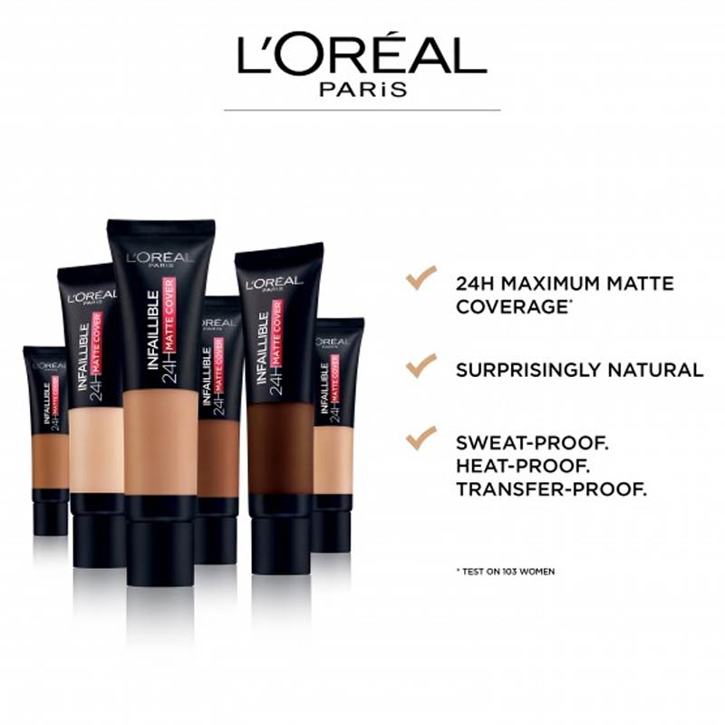 Infaillible 24H Matte Cover Foundation