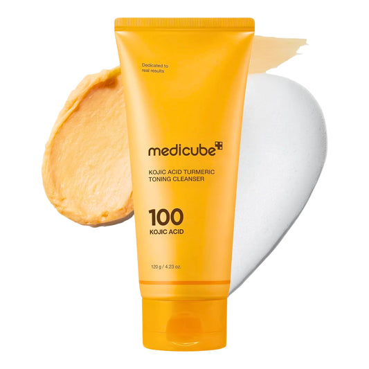 Medicube Facial Cleanser Kojic Acid Turmeric Whip Cleanser 4.23 oz