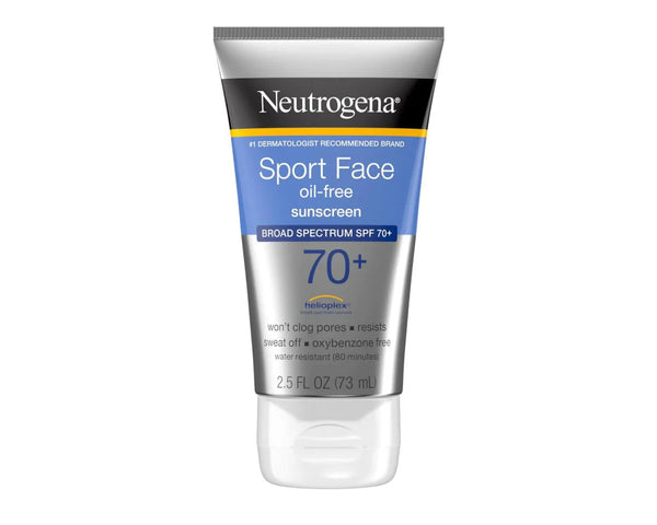 NEUTROGENA® Sport Lotion Face SPF70+ Oil-Free 2.5 fl oz