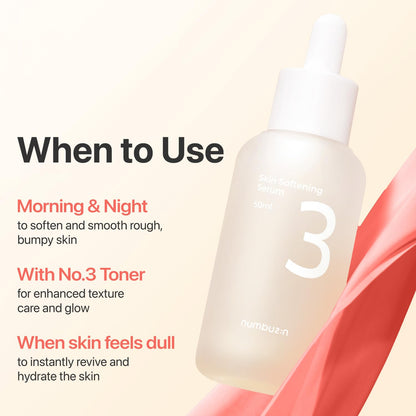 Numbuzin No.3 Skin Softening Serum 50ml