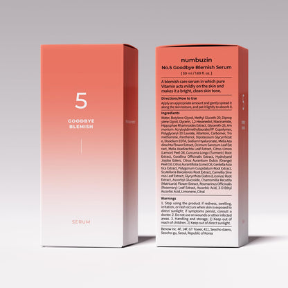 Numbuzin No.5 Goodbye Blemish Serum 50ml