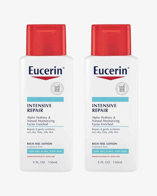 Pack of Two : Eucerin Intensive Repair Very Dry Skin Lotion Fragrance Free 150ml