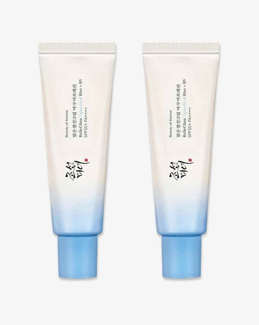 Pack of Two: Beauty of Joseon Relief Sun Aqua-Fresh Rice + B5 SPF50+ PA++++ 50ml