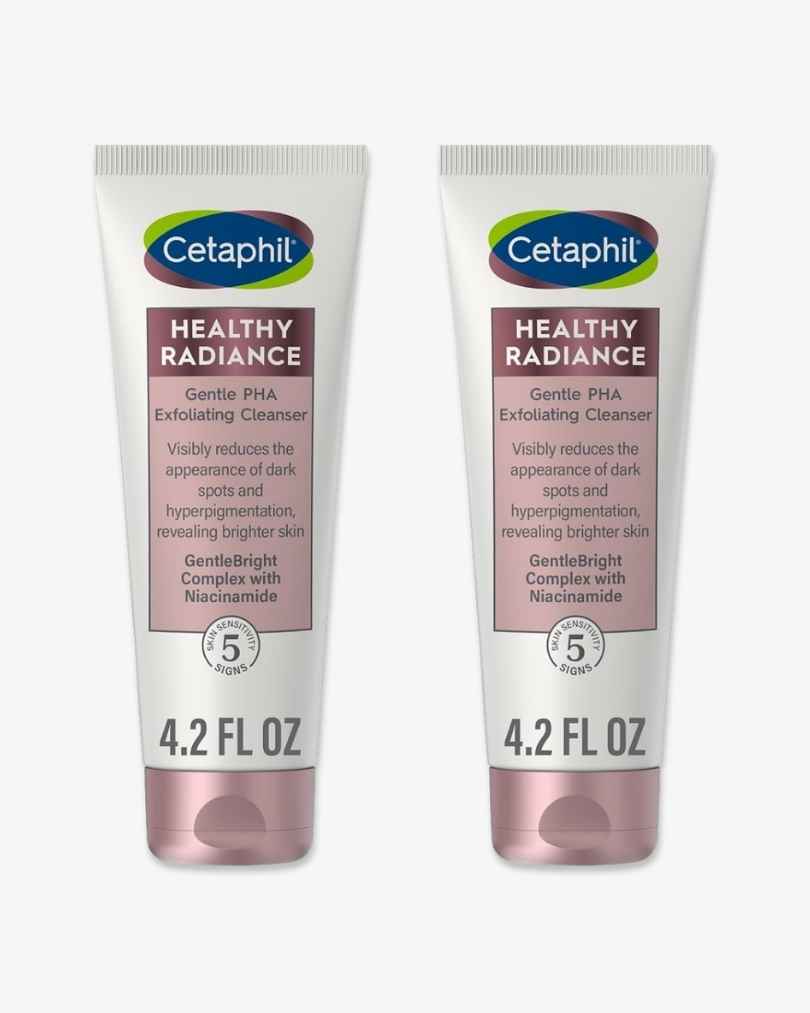 Pack of Two: Cetaphil Healthy Radiance Gentle PHA Exfoliating Cleanser 4.2 oz