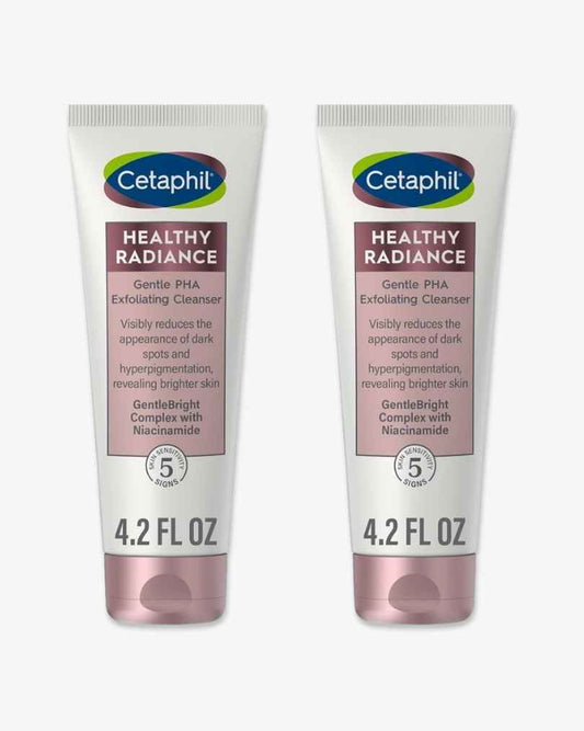 Pack of Two: Cetaphil Healthy Radiance Gentle PHA Exfoliating Cleanser 4.2 oz