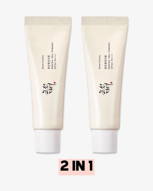 Pack of Two - Beauty of Joseon Relief Sun: Rice + Probiotics