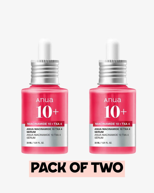 Pack of Two : ANUA NIACINAMIDE 10% + TXA 4% SERUM 30ml