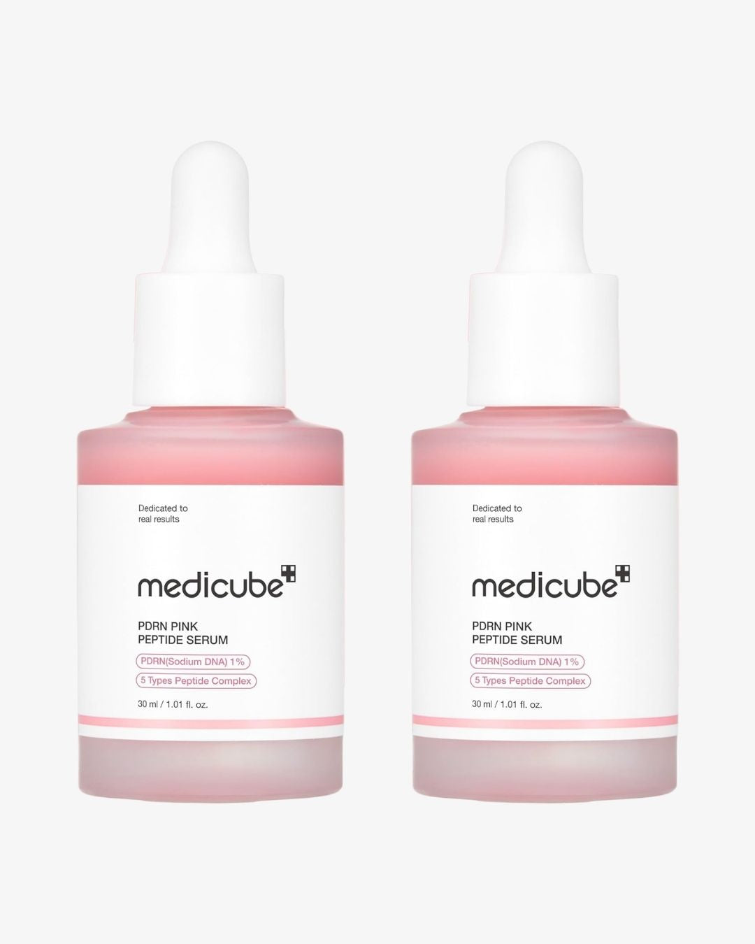 Medicube PDRN Pink Peptide Serum Salmon DNA 30ml – Pack of Two