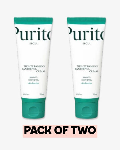 Pack of Two: PURITO SEOUL Mighty Bamboo Panthenol Cream 100ml
