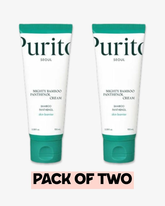 Pack of Two: PURITO SEOUL Mighty Bamboo Panthenol Cream 100ml