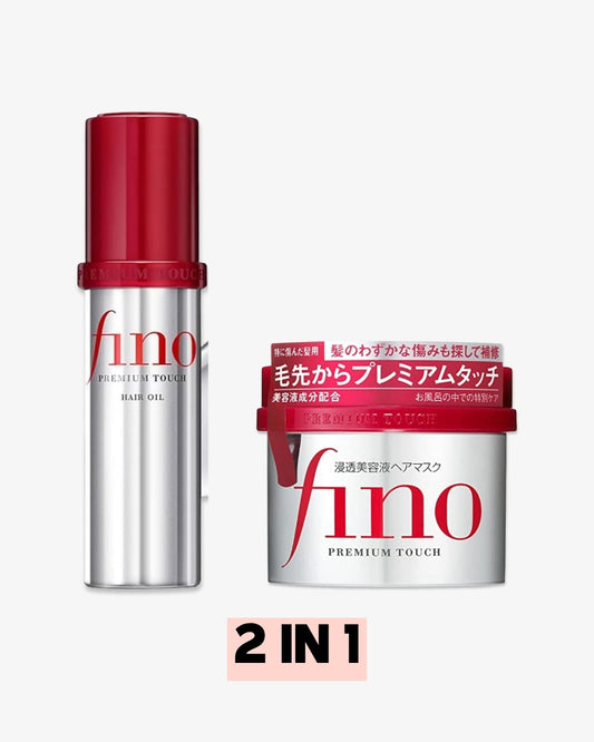 Pack of Two : Shiseido FINO Hair Oil & Hair Mask