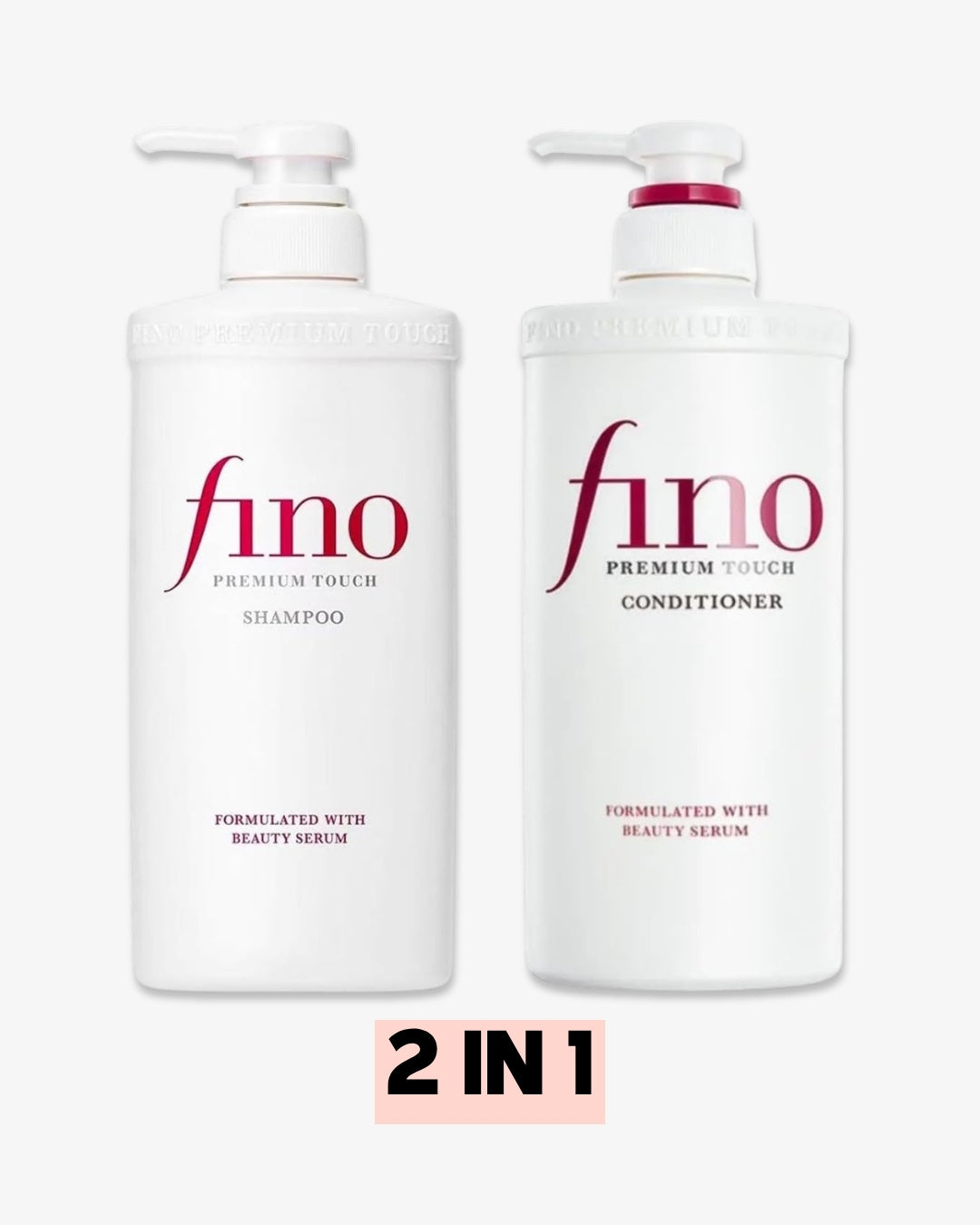 Pack of Two : Shiseido FINO Shampoo & Conditioner