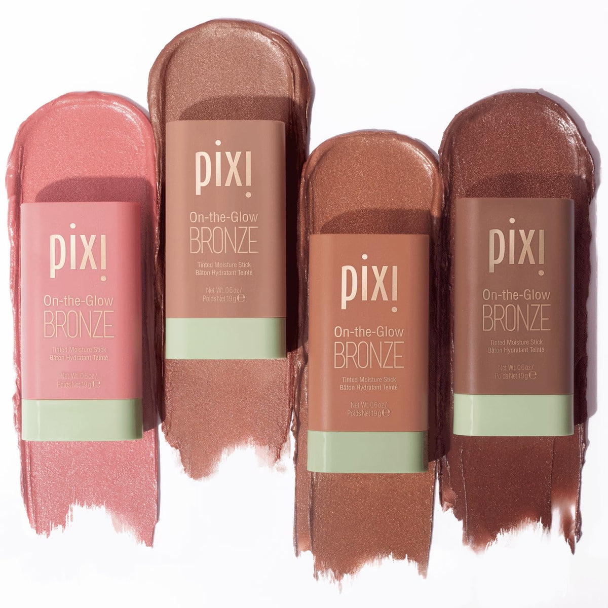 Pixi On-the-Glow Bronze Tinted Moisture Stick 0.6 oz (19 g)