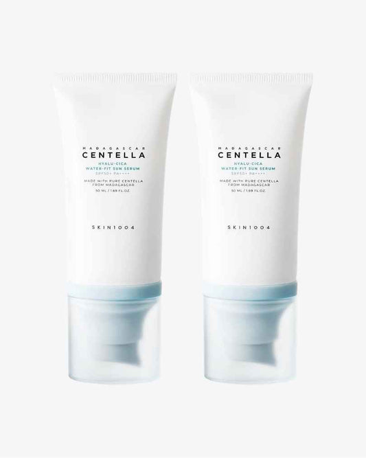 SKIN1004 Centella Water-Fit Sun Serum SPF50+, Pack of Two