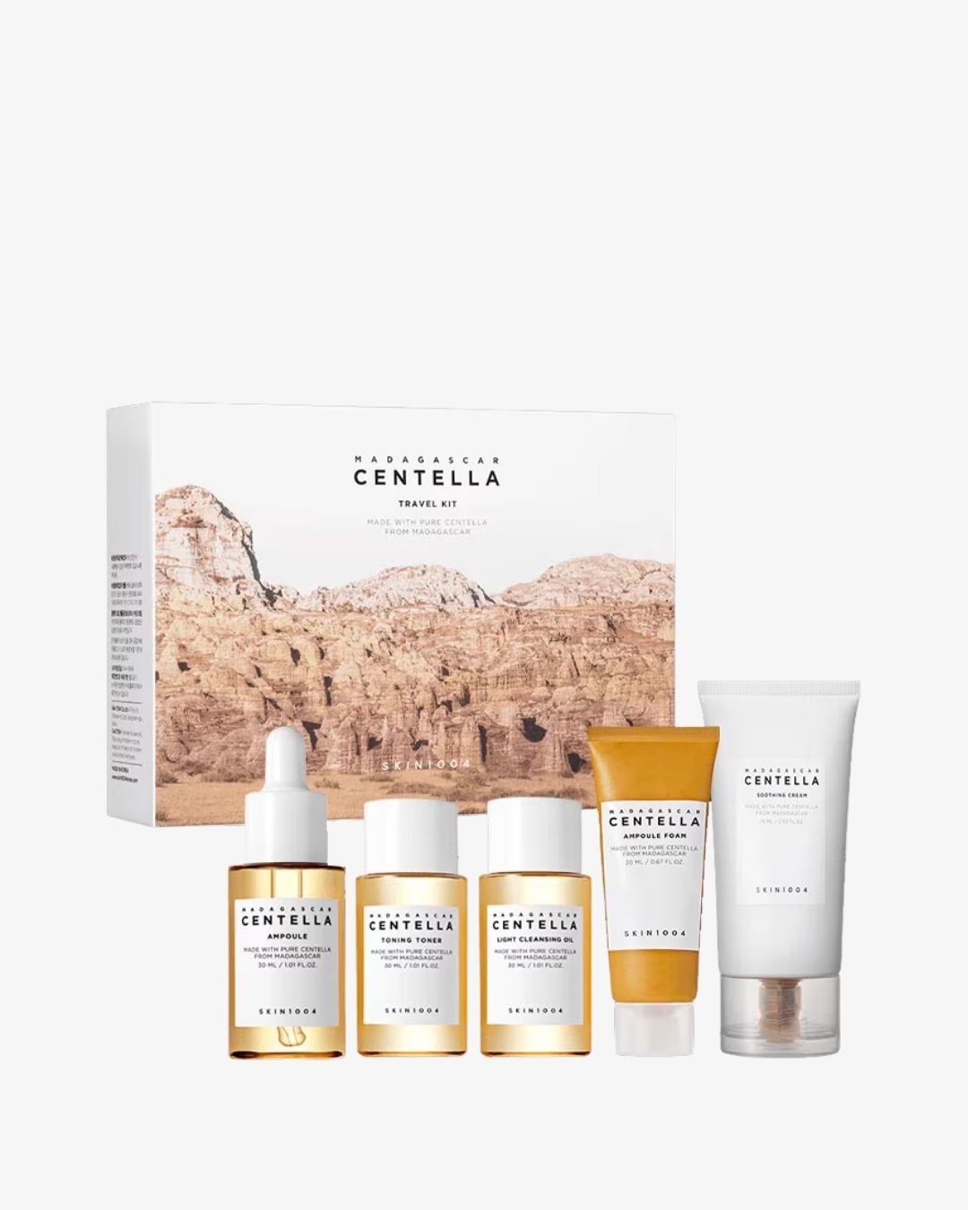 SKIN1004 Madagascar Centella Travel Kit, 5-Piece Set