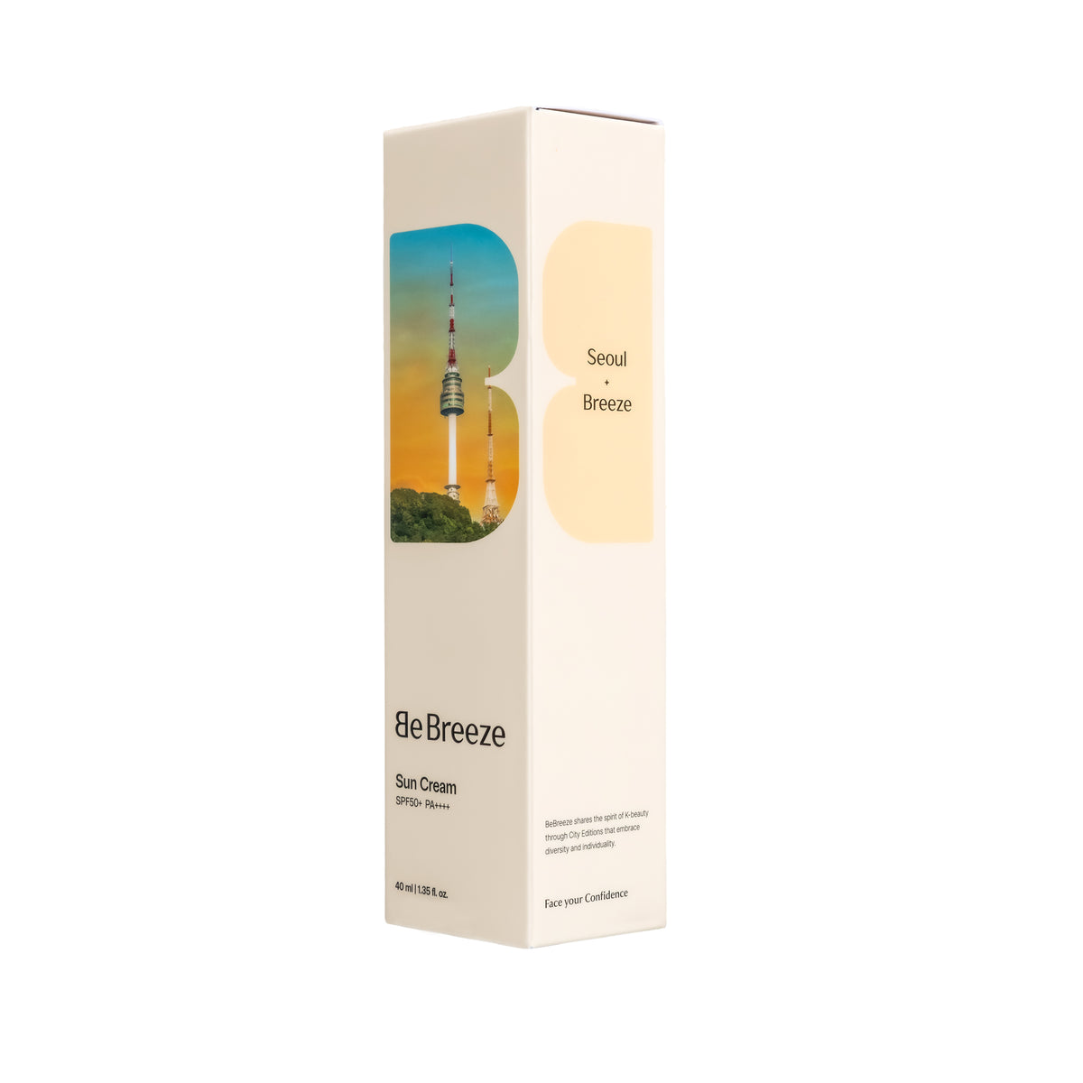 Seoul Korean Sunscreen with PDRN Technology by Be Breeze 40ml